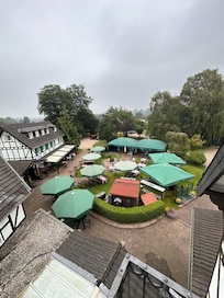 Ausblick vom Balkon