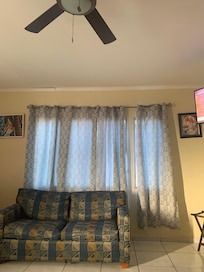 Comfy and big seating area