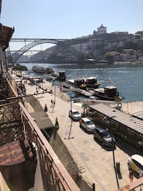 Blick vom Balkon