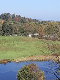 View from behind the Rooms