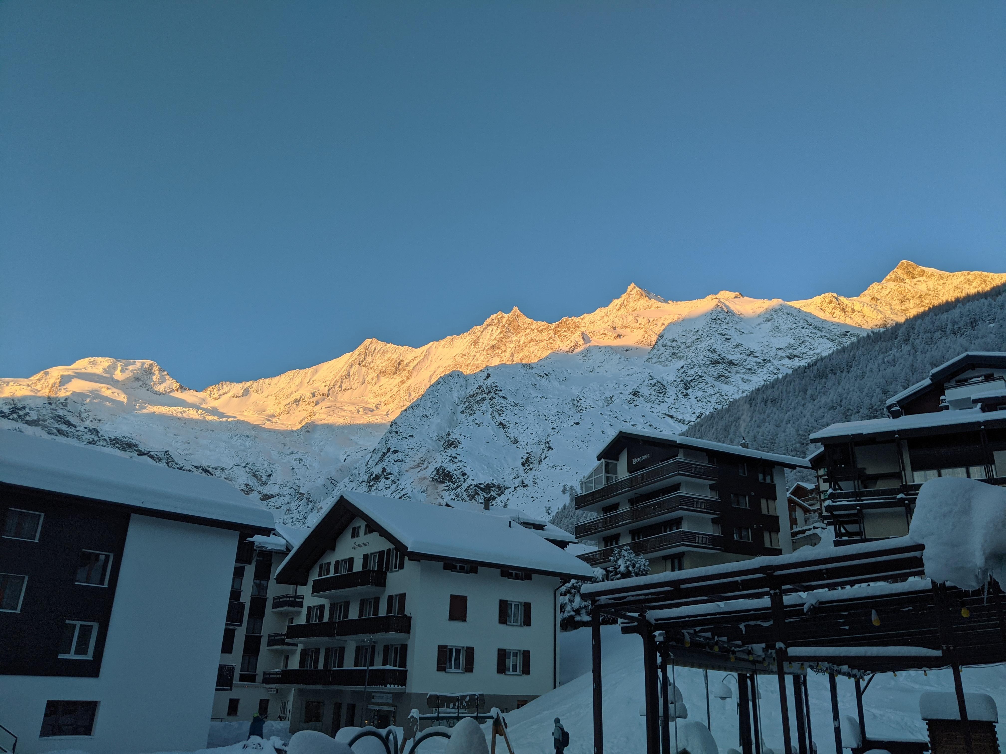 View from breakfast room