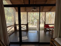 Screen room off of our room