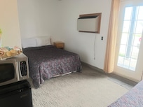 Modest but comfortable beds.