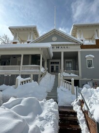 Fantastic restaurant out our back door