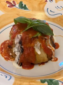 Eggplant Parmesan Appetizer