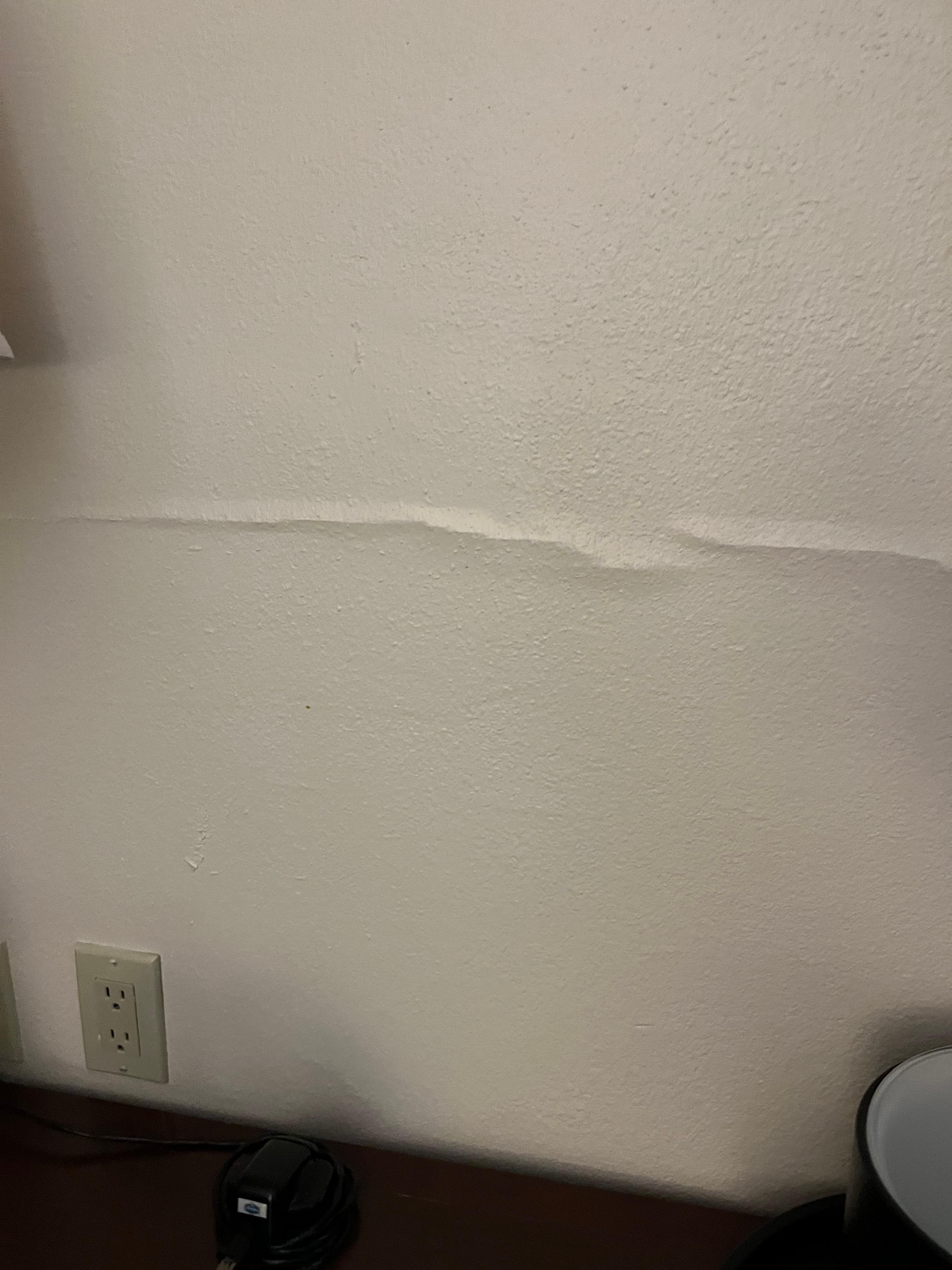 The messed up wall
