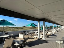 View of outside patio/barbeque area
