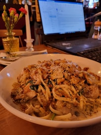 Mushroom Linguine