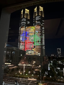 Très belle vue depuis le restaurant