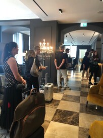 Long wait at check in lobby