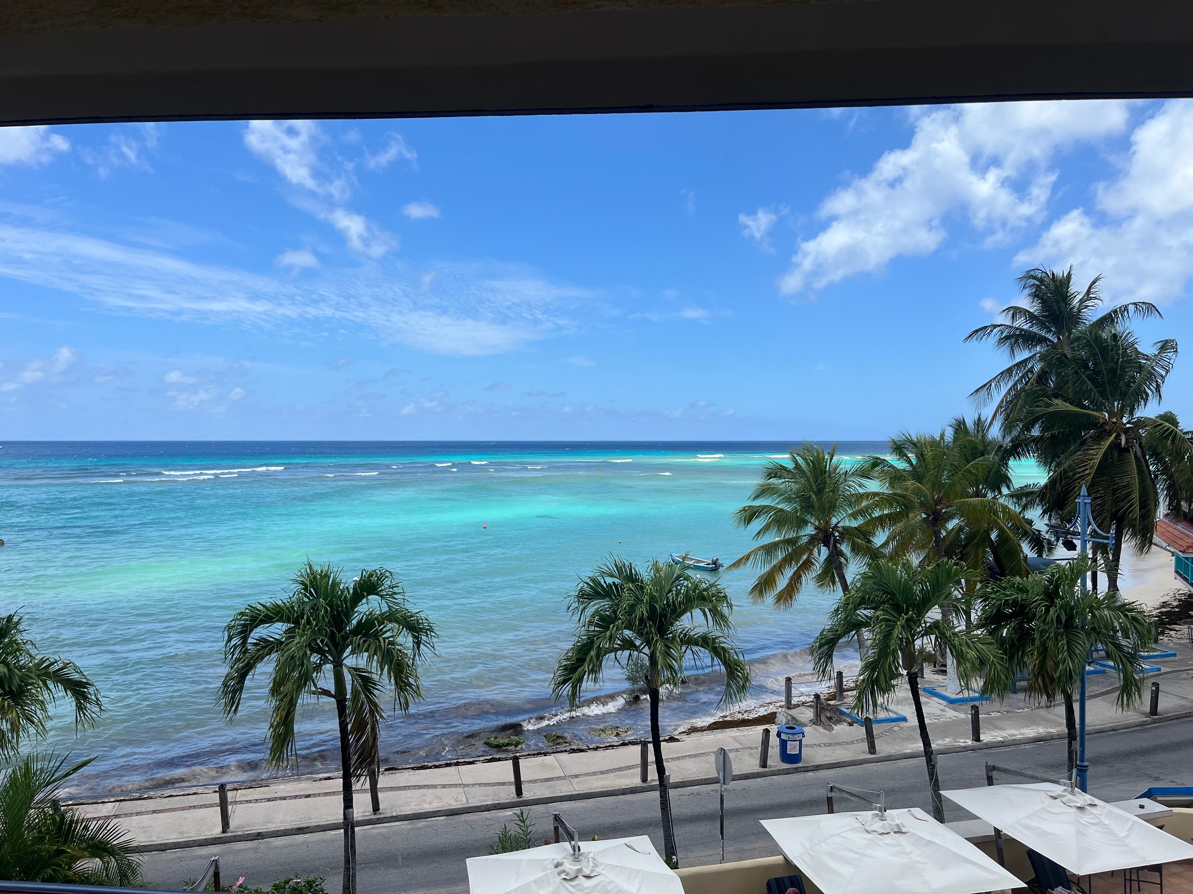 View from our second room.