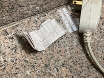 On the basin counter