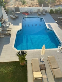 Udsigt fra balkon