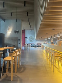 Restaurant bar area