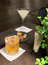 Cocktail in the bar.