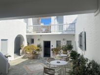 The entrance