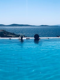 Looking across to Thelos island