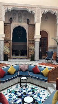 Un des salons du riad