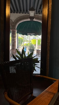 From restaurant, good coffee!