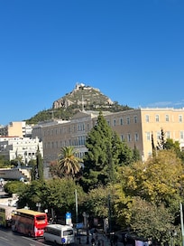 Blick vom balkon zimmer 302