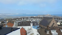 View from penthouse suite