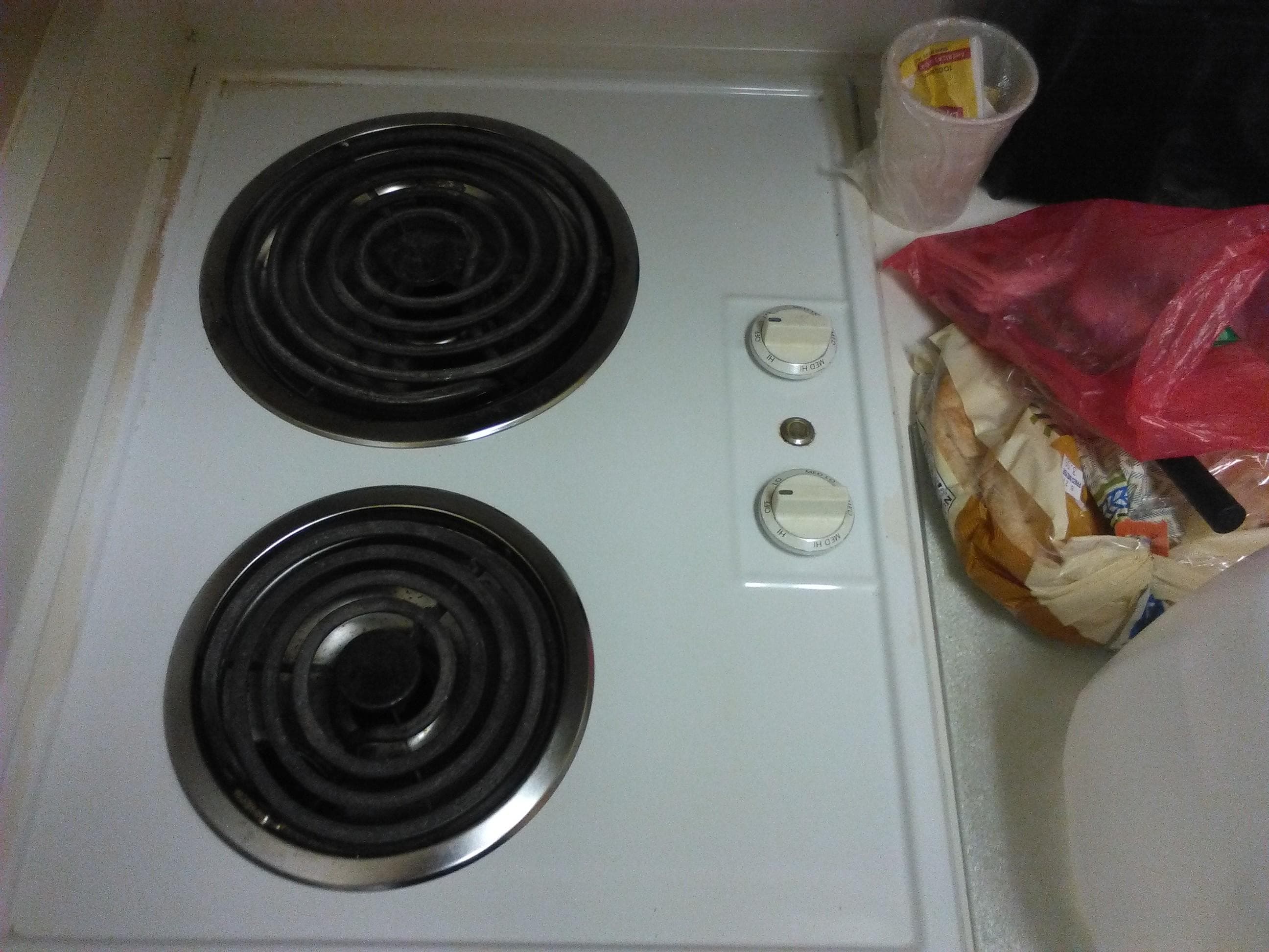 Sticky stove
