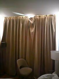 The Curtains at the morning