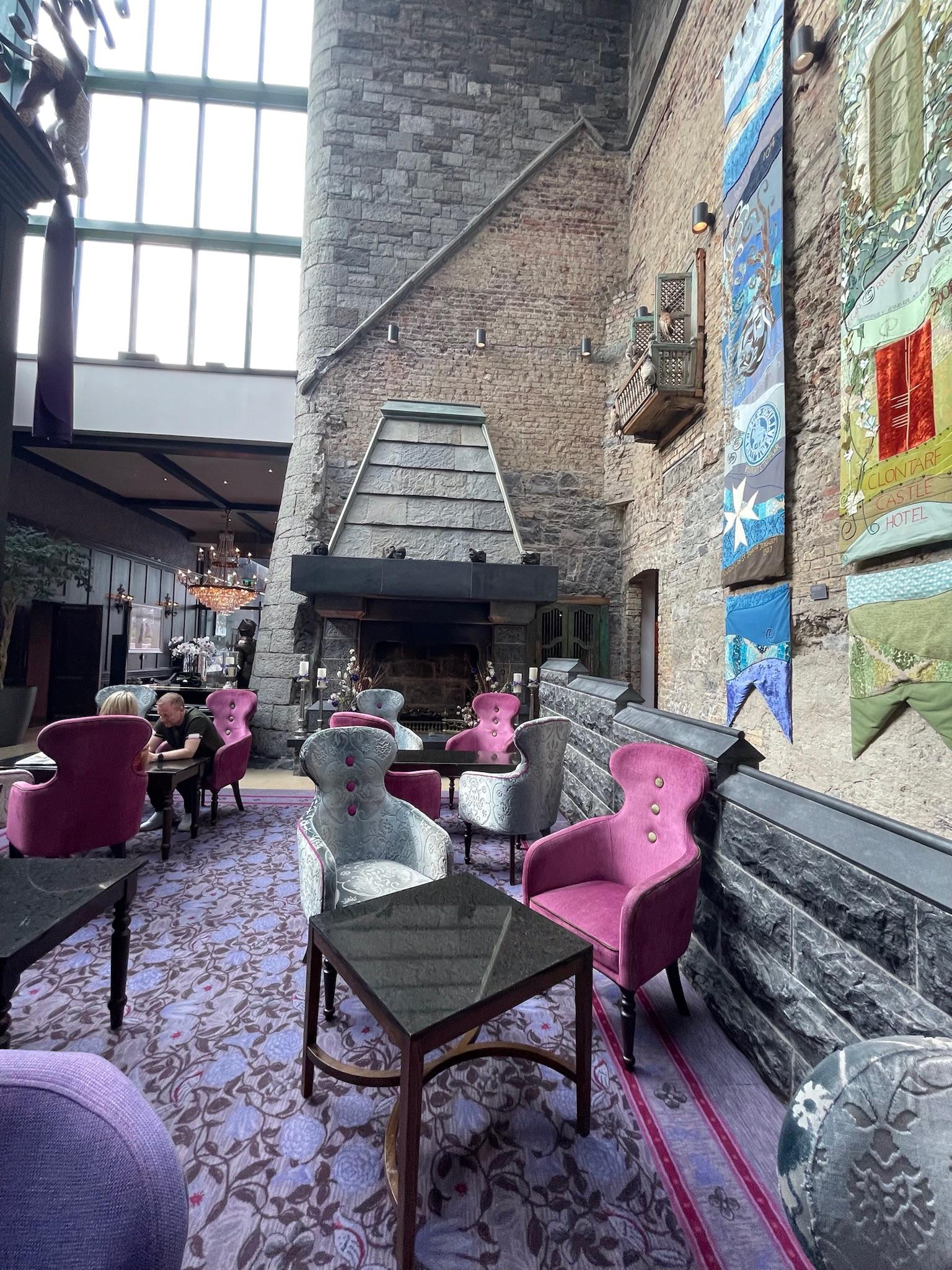Reception area