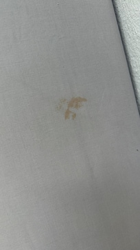 Stained sheets