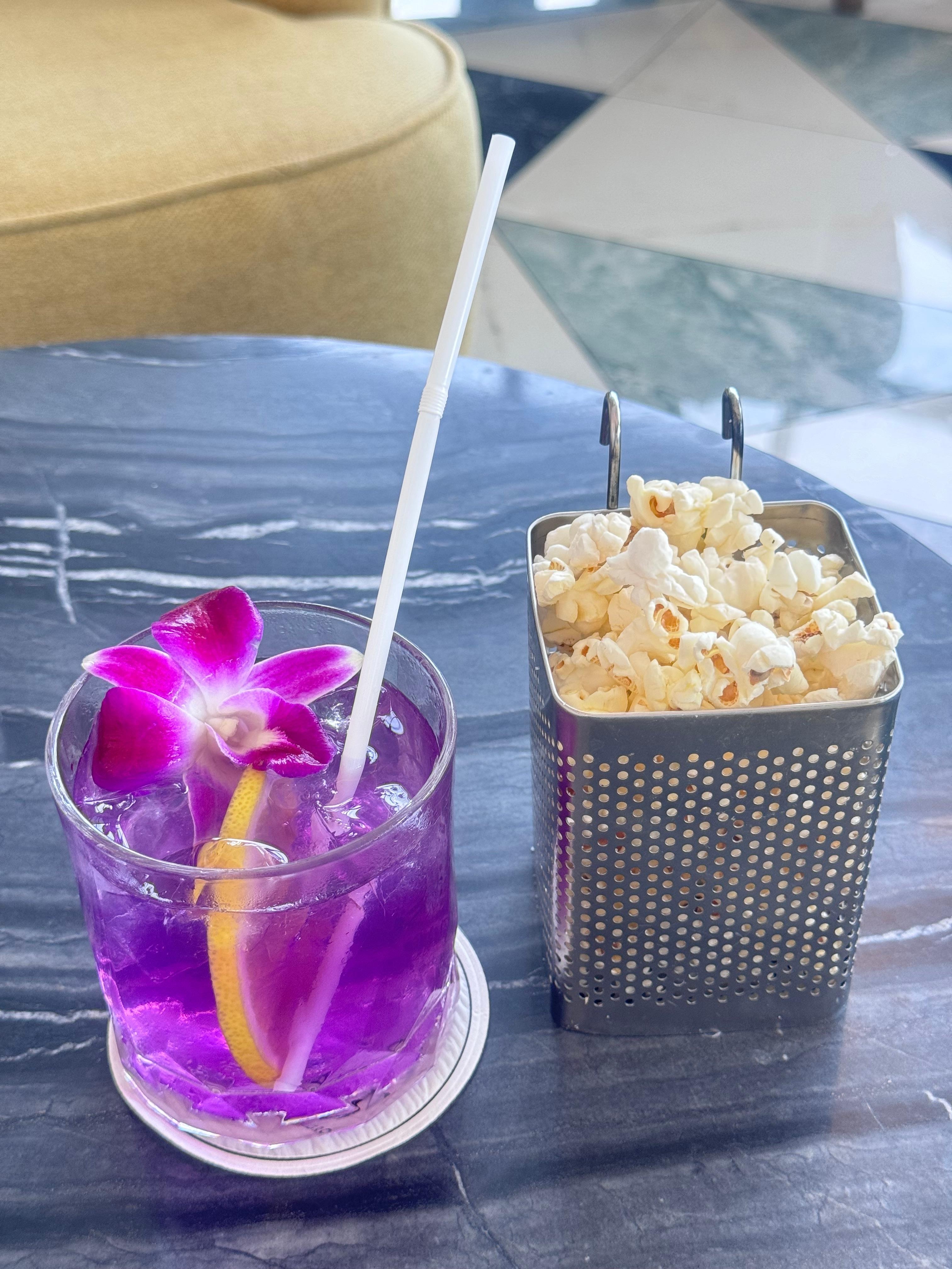 Welcome drink 同小食