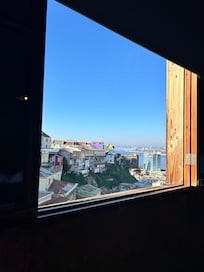 View from room window.