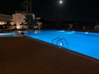 Piscine le soir