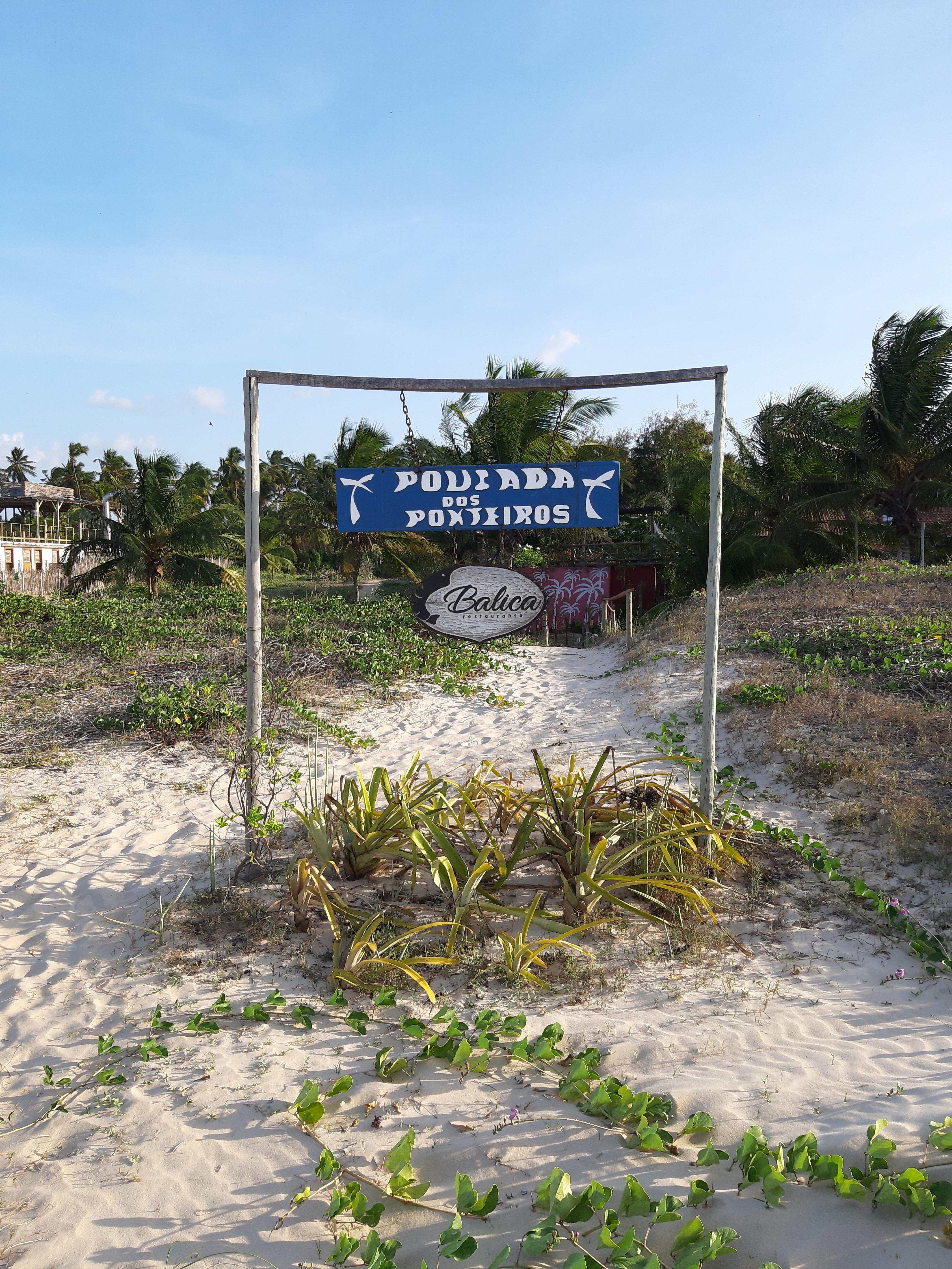 Acesso pela praia