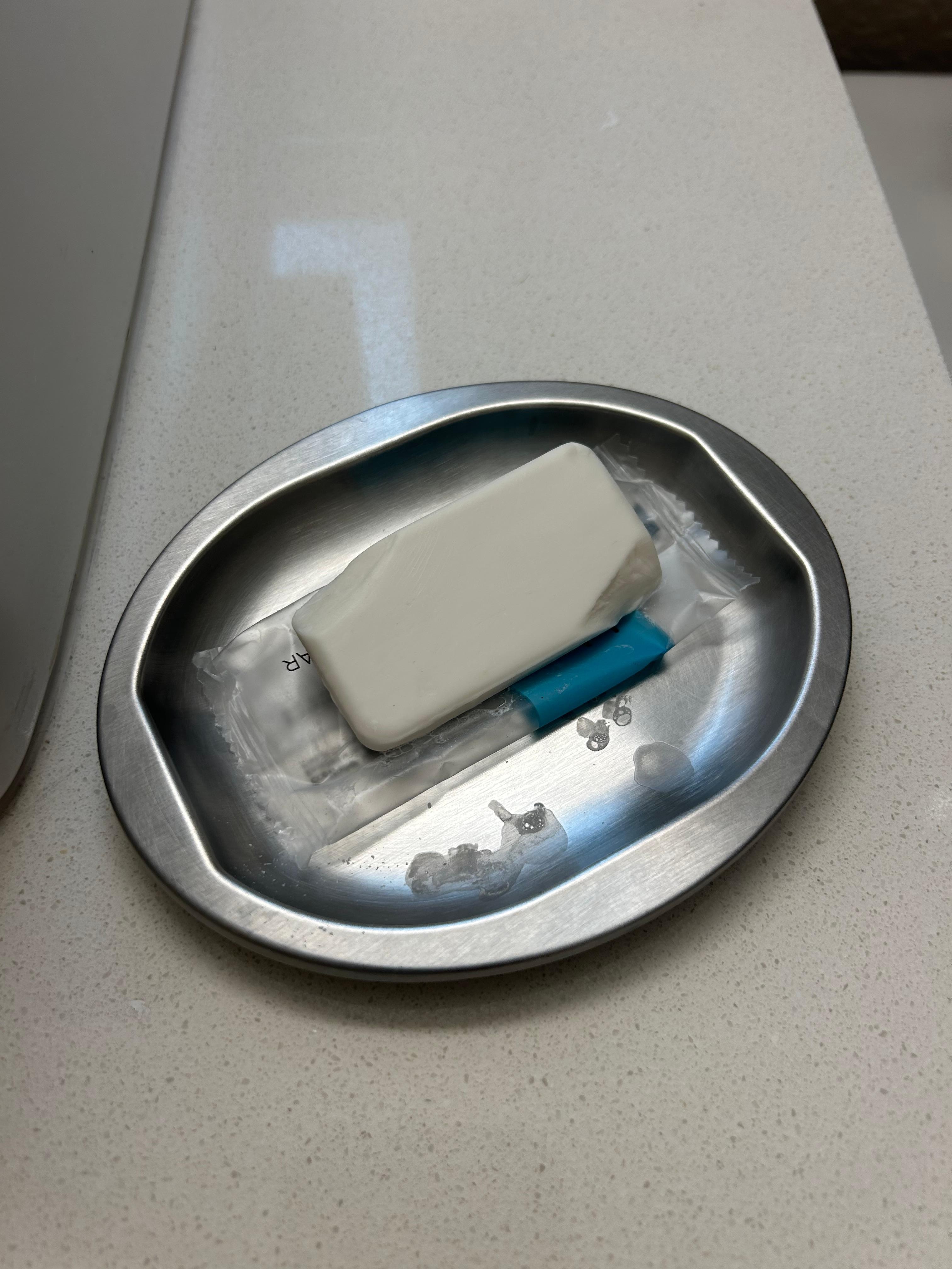 Used, old soap in my ready room