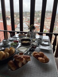 breakfast view