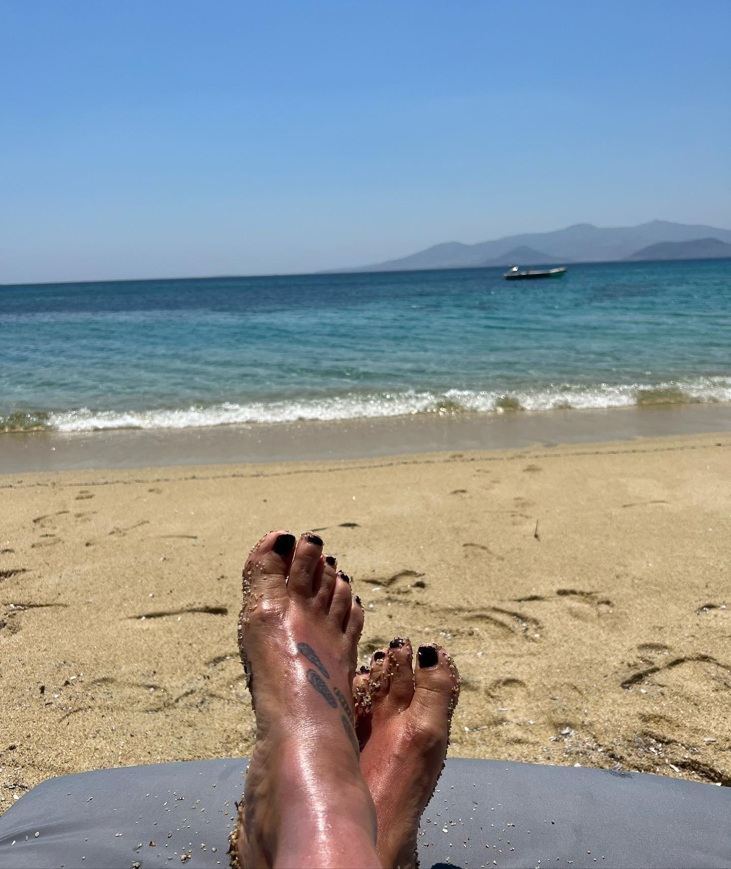 Stranden nedanför Agia Prokopios 