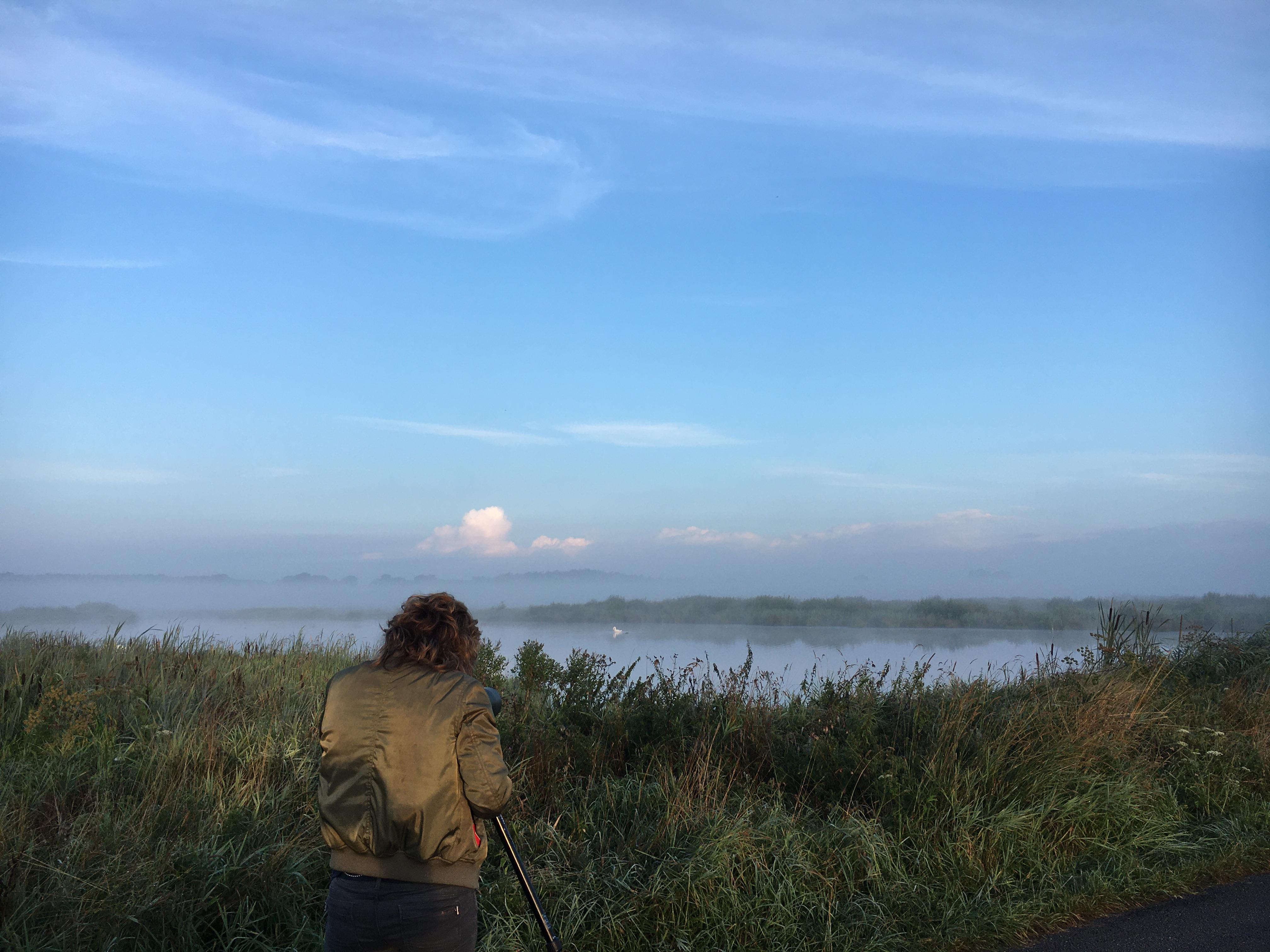 Vogels spotten in natuurgebied Lofar, 10min. fietsen vanaf het hotel