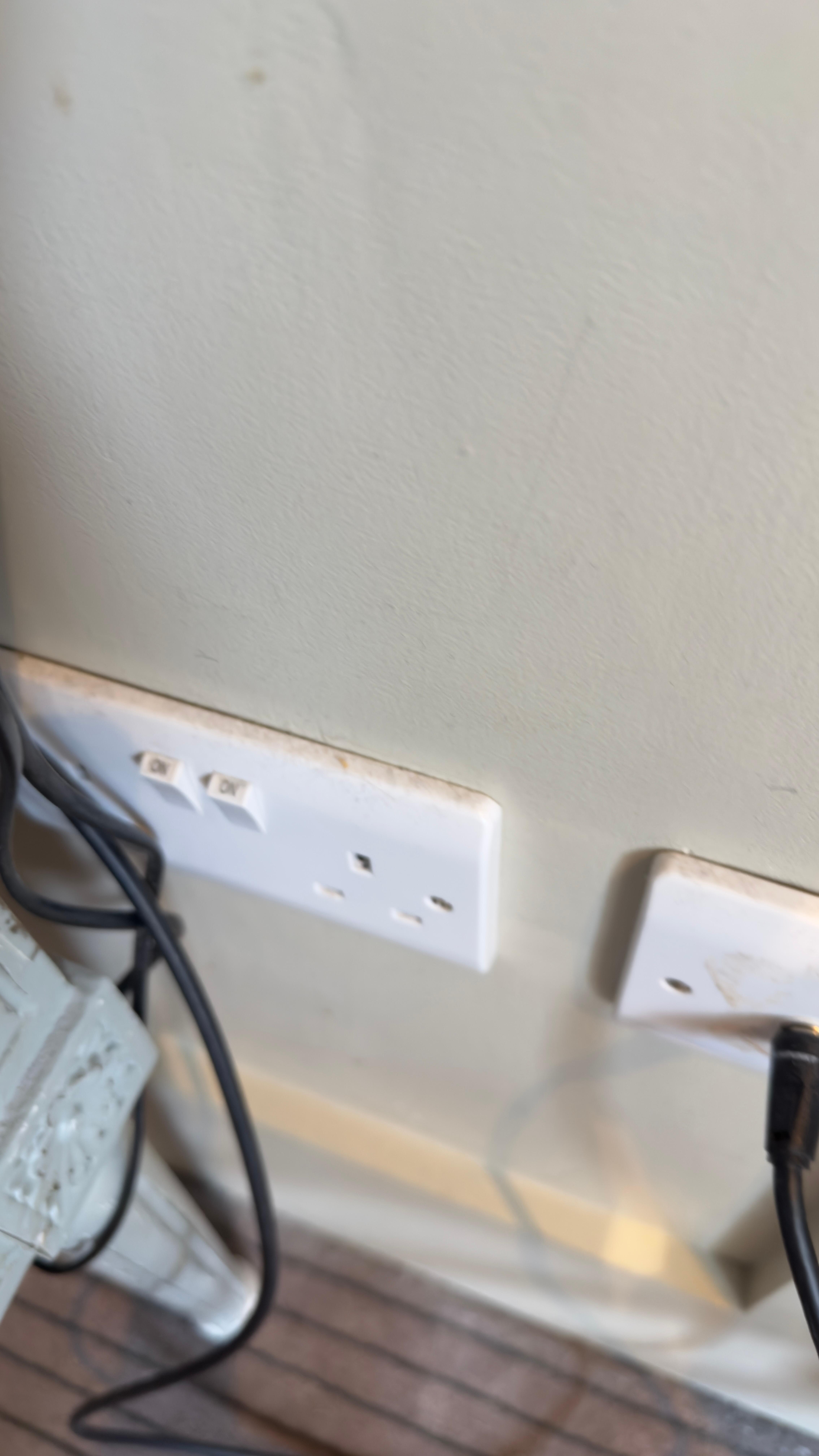 dirty and non-working sockets