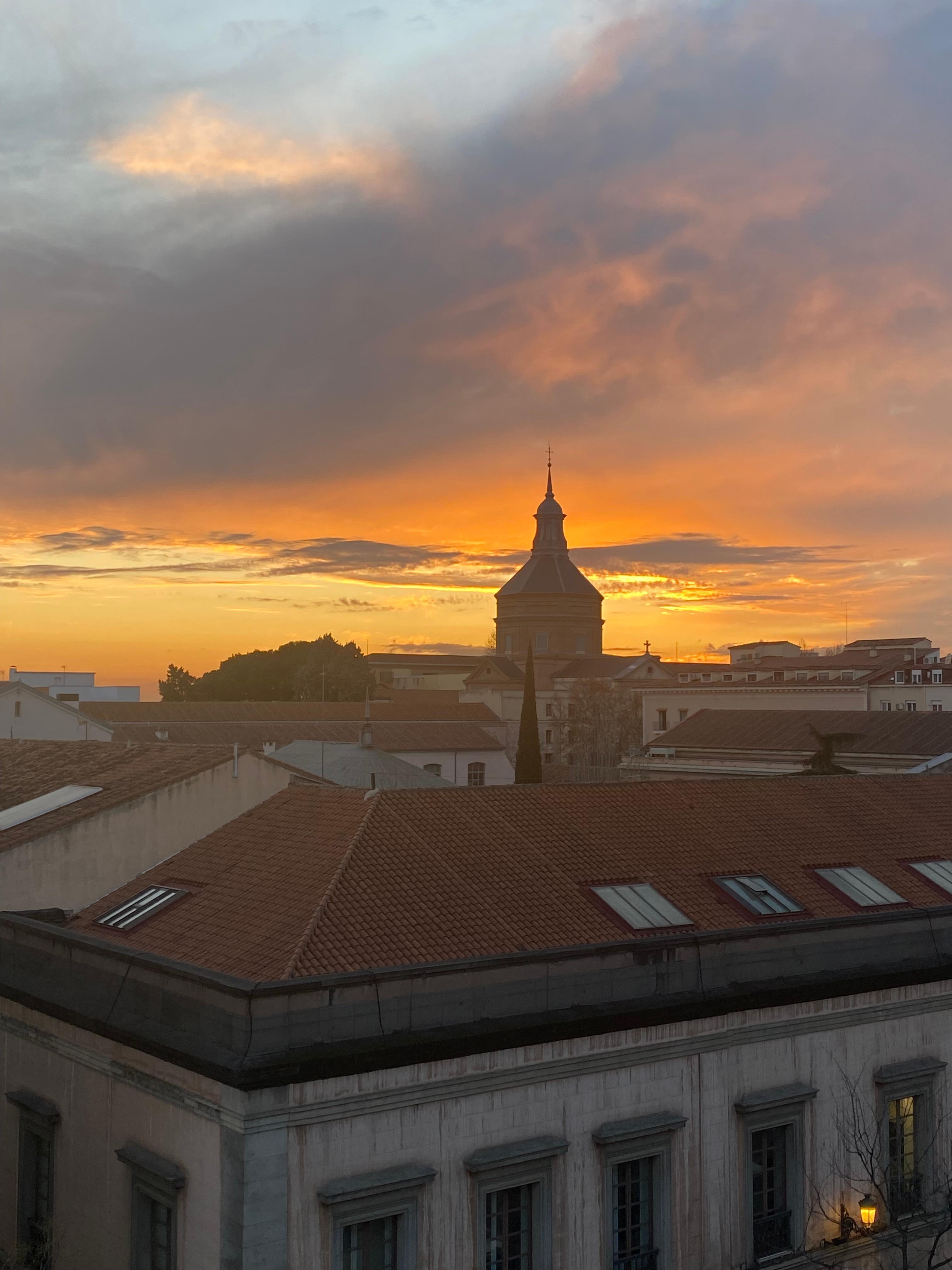 Vue de la terrasse de la chambre