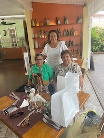 My mother and another of her friend who also enjoy going to Cara lodge to have fish and chips
