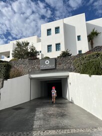 Level -2, where you can go to board buses for excursions or to walk to the close by shops, cafes & restaurants