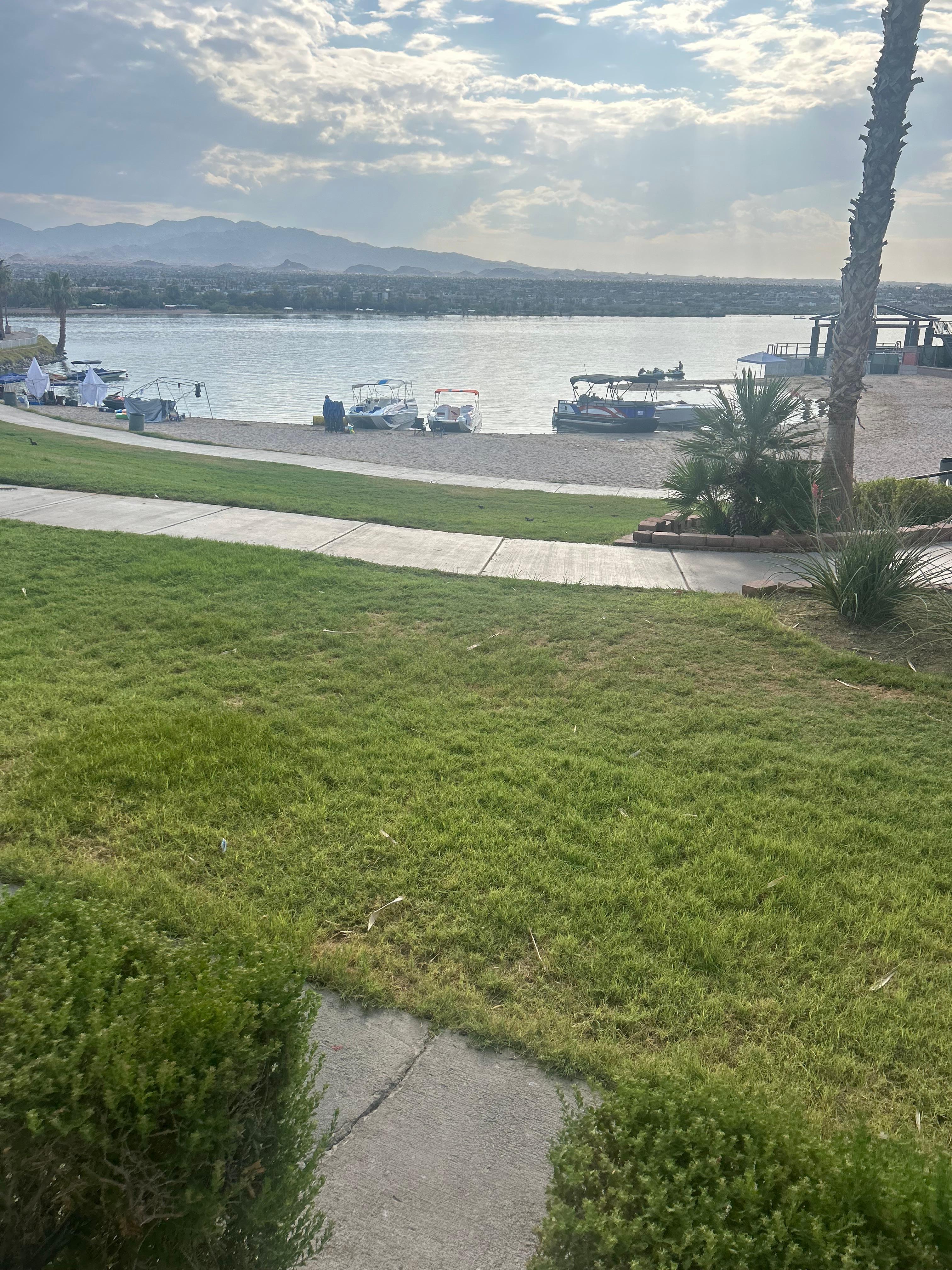 our room next to the water and pool