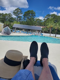 Outdoor pool was delightful!