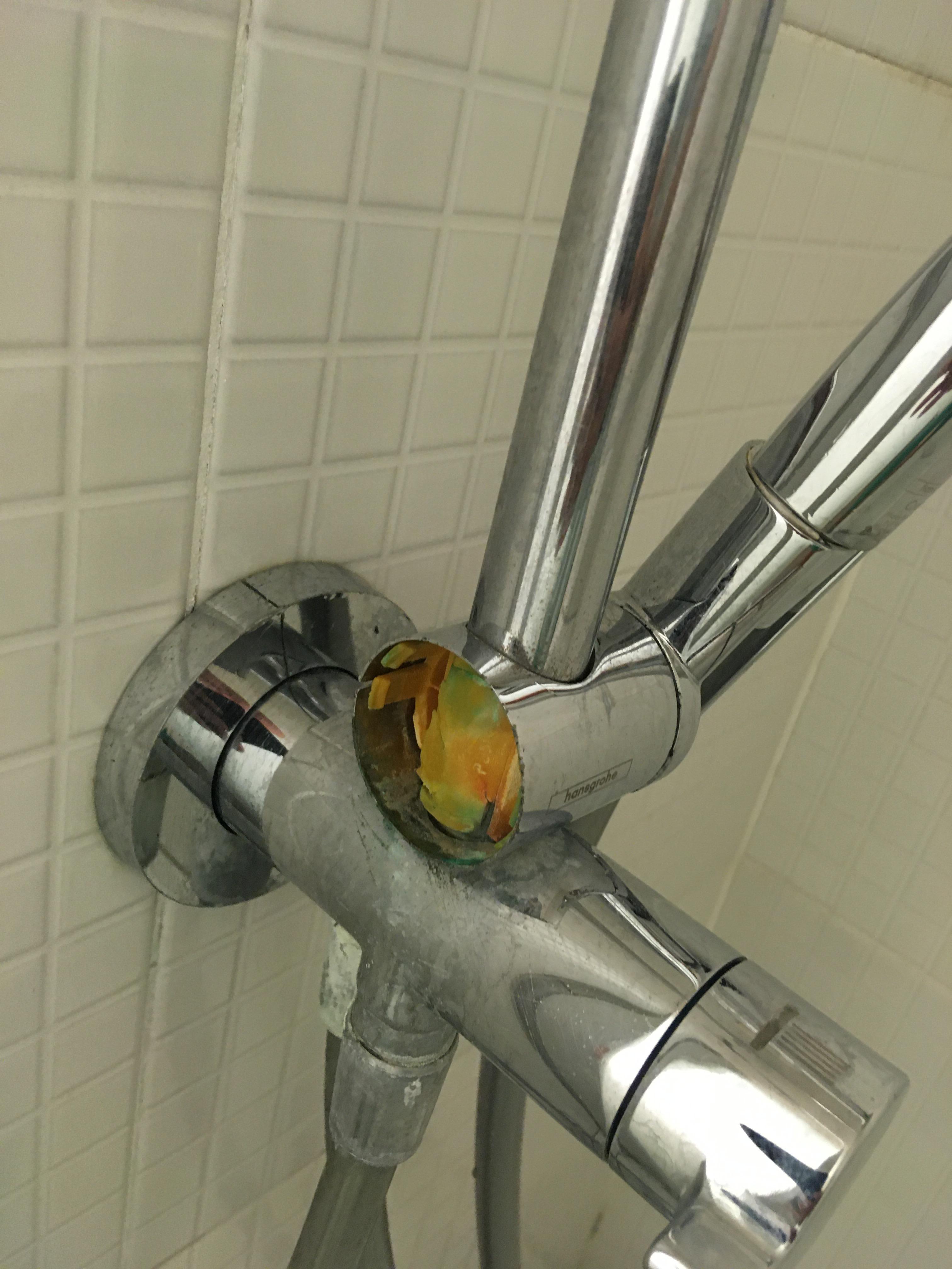 shower didn't work properly