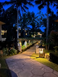 Bridge to additional rooms