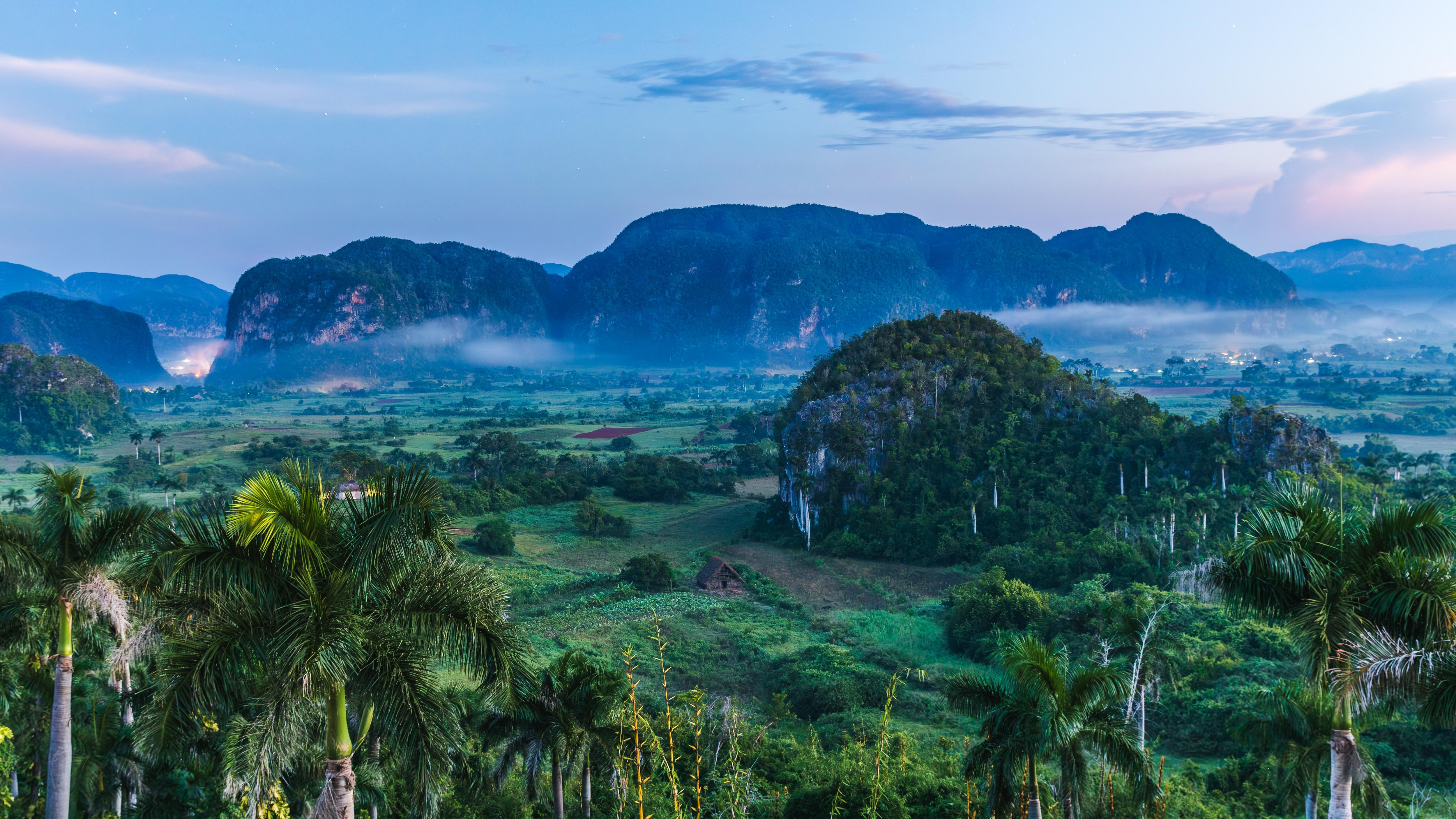 Sunrise at the viewpoint