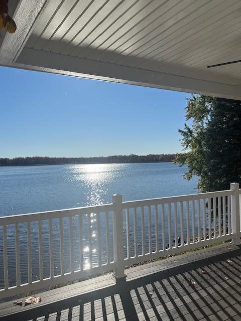 Lake view from the upper deck.