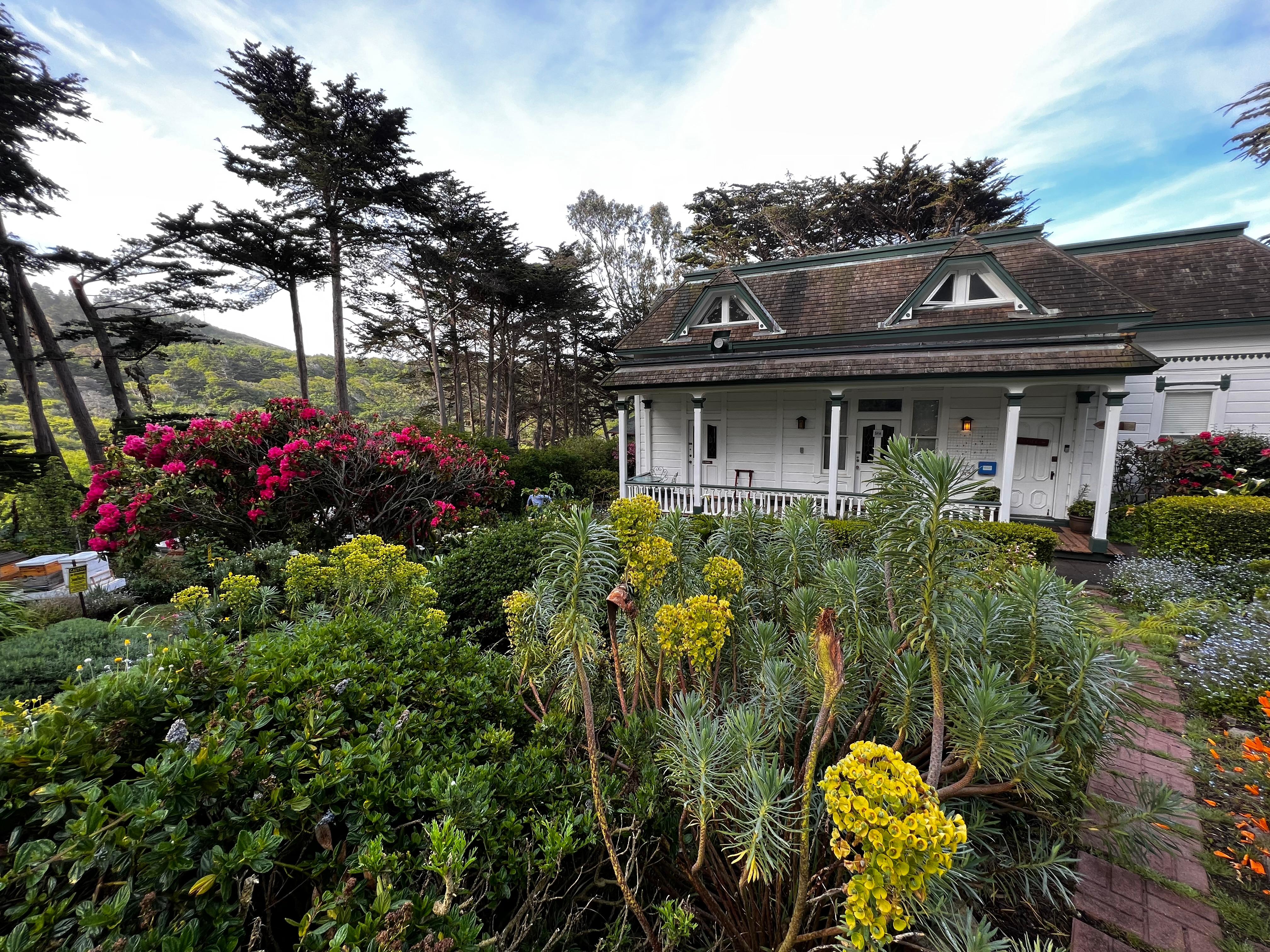 Molly’s Garden, Hotel front