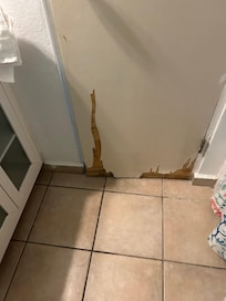 Door to closet