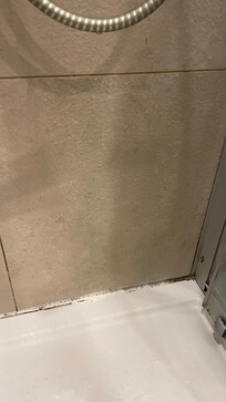 Moisissure dans la douche